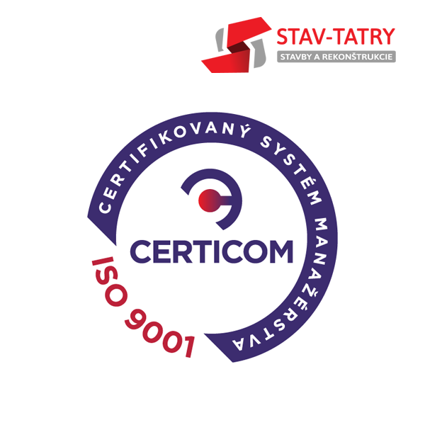 Stavtatry - certifikát Cenkros 4